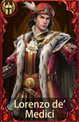 Lorenzo de' Medici Evony general portrait