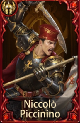 Niccolo Piccinino Evony general portrait