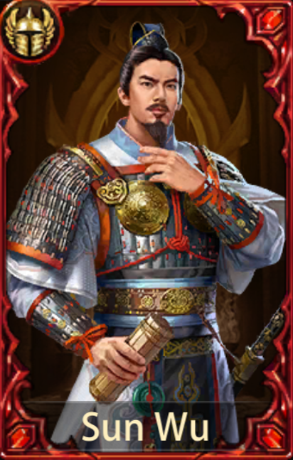 Sun Wu Evony general portrait