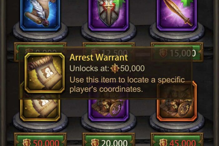 How to get Arrest Warrant | Evony: The King's Return GUIDE WIKI